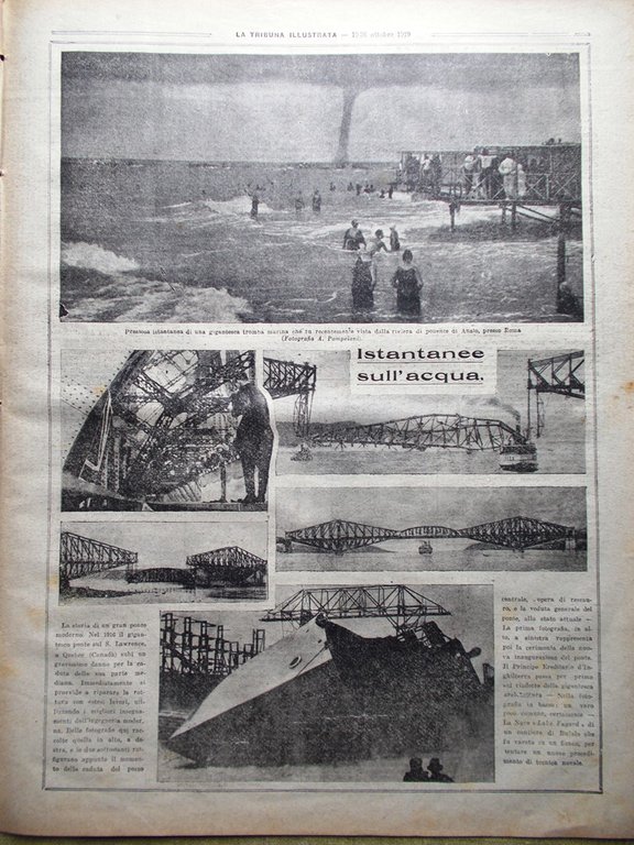 La Tribuna Illustrata 19 Ottobre 1919 Minatori Alsazia Colombo Igiene …