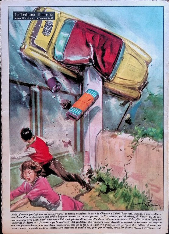 La Tribuna Illustrata 19 Ottobre 1958 Malattia di Pio XII …