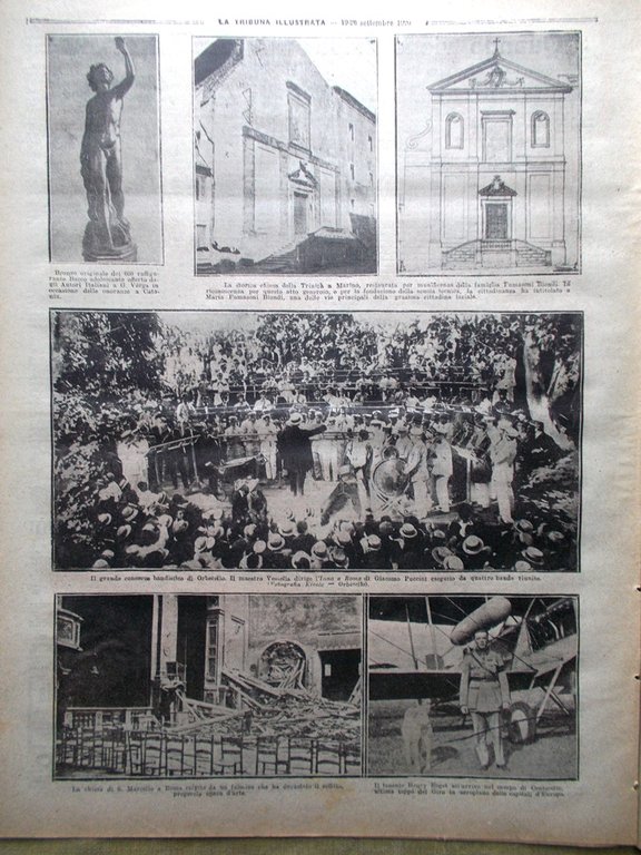 La Tribuna Illustrata 19 Settembre 1920 Lavoro Campi Germania Marino …