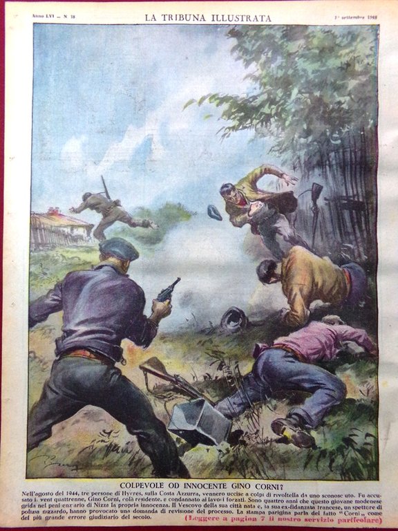 La Tribuna Illustrata 19 Settembre 1948 Battesimo di Hirohito Gino … | Immagine Gallery 3