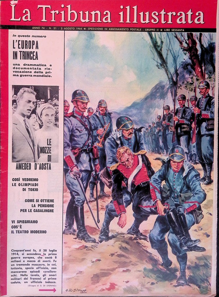 La Tribuna Illustrata 2 Agosto 1964 Syncom3 Kildare Dolfuss WW1 …