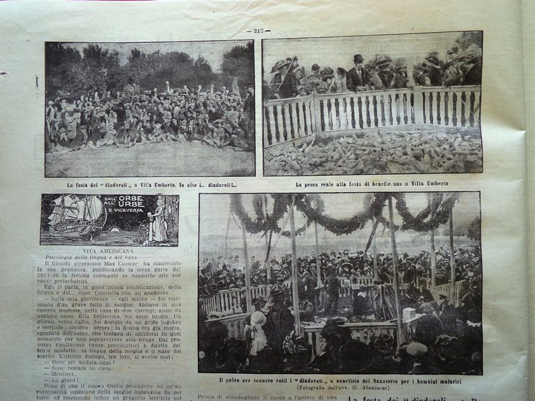 La Tribuna Illustrata 2 Aprile 1911 Cinquantenario Roma Capitale Unità …