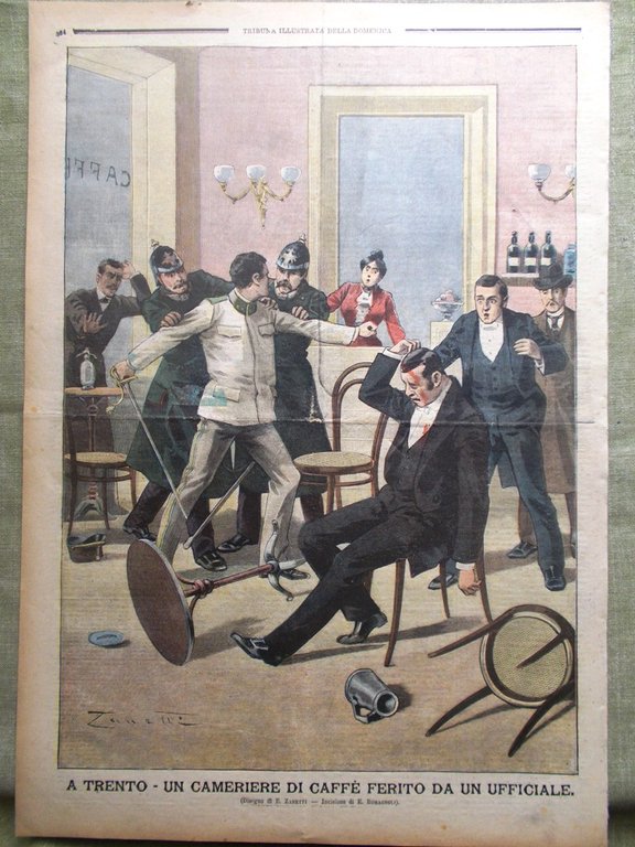 La Tribuna Illustrata 2 Dicembre 1900 Paul Kruger a Marsiglia …