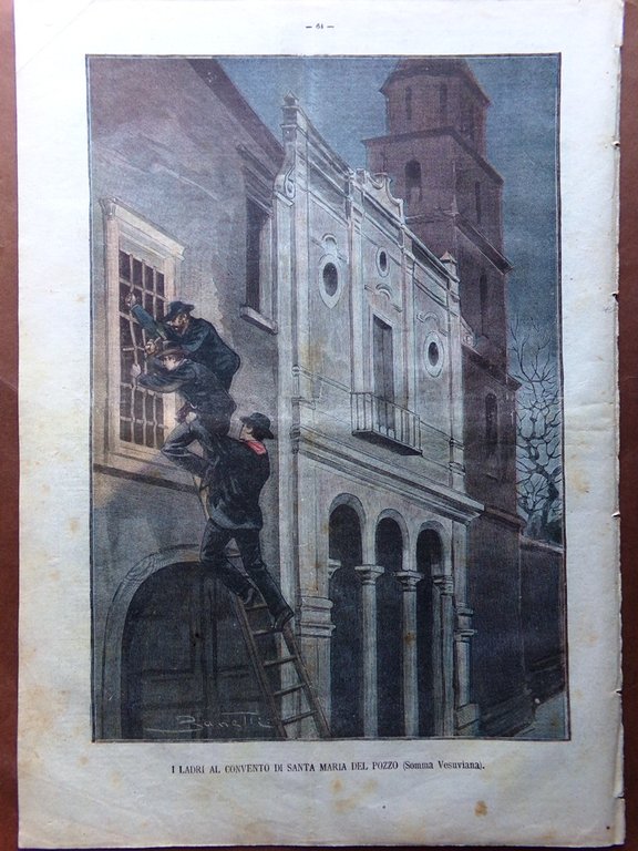 La Tribuna Illustrata 2 Febbraio 1902 Musolino Miniere Eritrea Candiani …