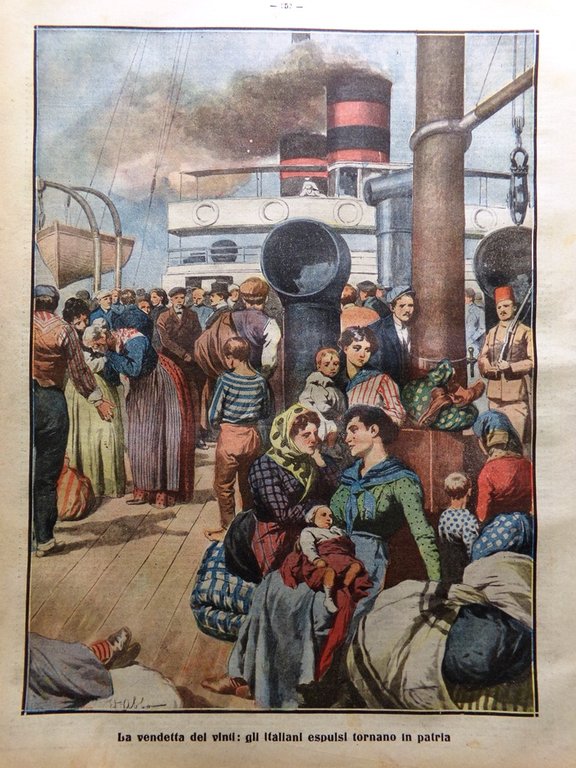 La Tribuna Illustrata 2 Giugno 1912 Colosso Rodi De Marinis …