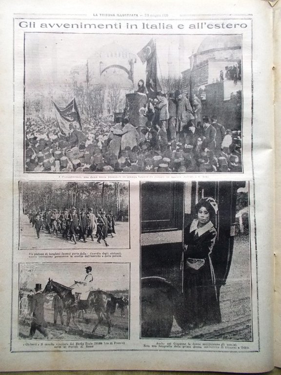 La Tribuna Illustrata 2 Maggio 1920 Lituania Femminismo Proibizionismo Giappone
