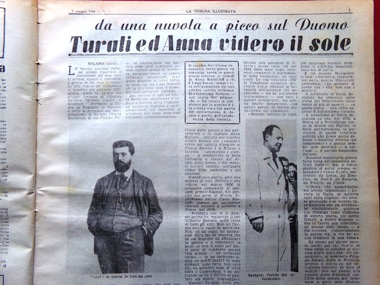 La Tribuna Illustrata 2 Maggio 1948 Duce Sheridan Cooper Jia … | Immagine Gallery 4