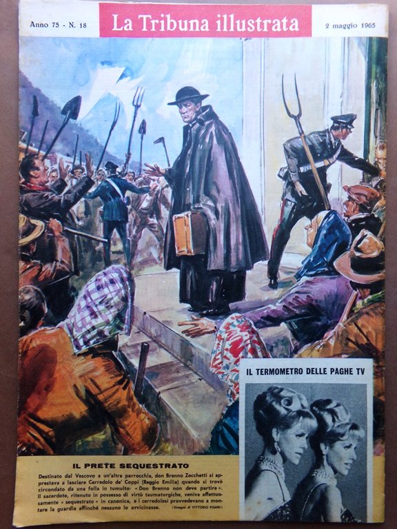 La Tribuna Illustrata 2 Maggio 1965 Speciale Anniversario Hollywood Taylor …