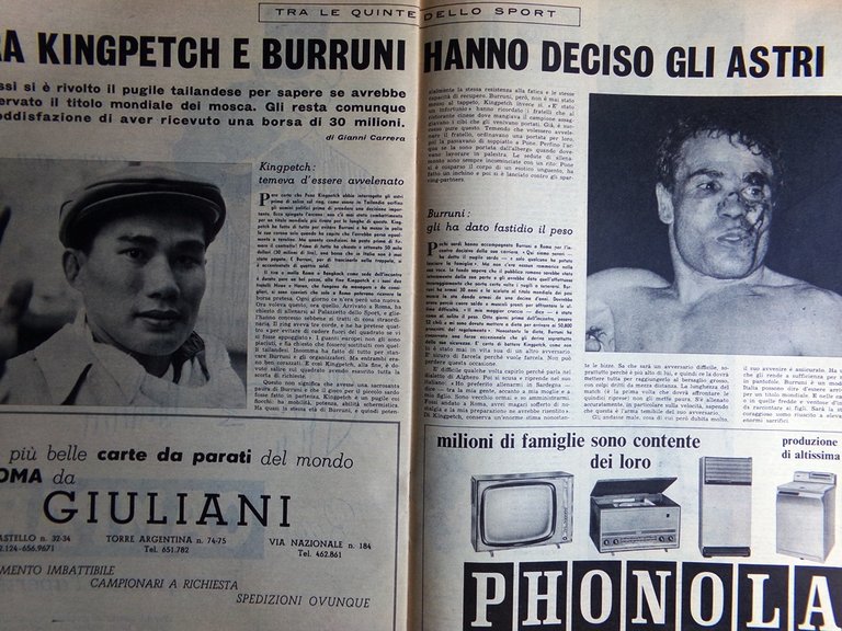 La Tribuna Illustrata 2 Maggio 1965 Speciale Anniversario Hollywood Taylor …