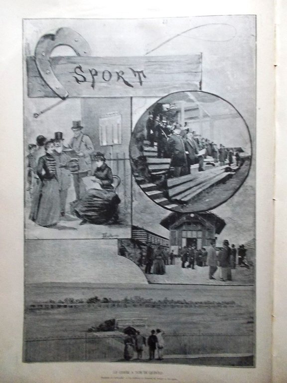 La Tribuna Illustrata 2 Marzo 1890 Coppée Socialisti Tedeschi Andrássy …