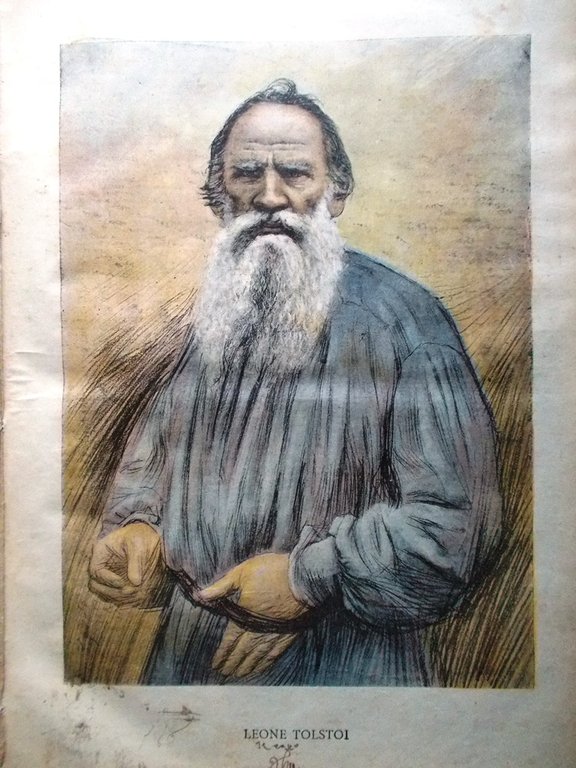 La Tribuna Illustrata 2 Marzo 1902 Castel Sant'Angelo Lev Tolstoi …