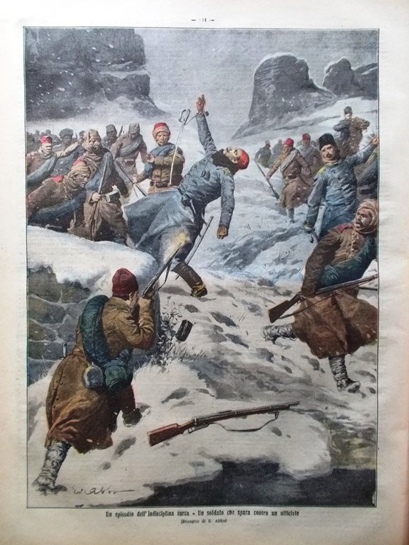 La Tribuna Illustrata 2 Marzo 1913 Rivoluzione Messico Inverno Russia …