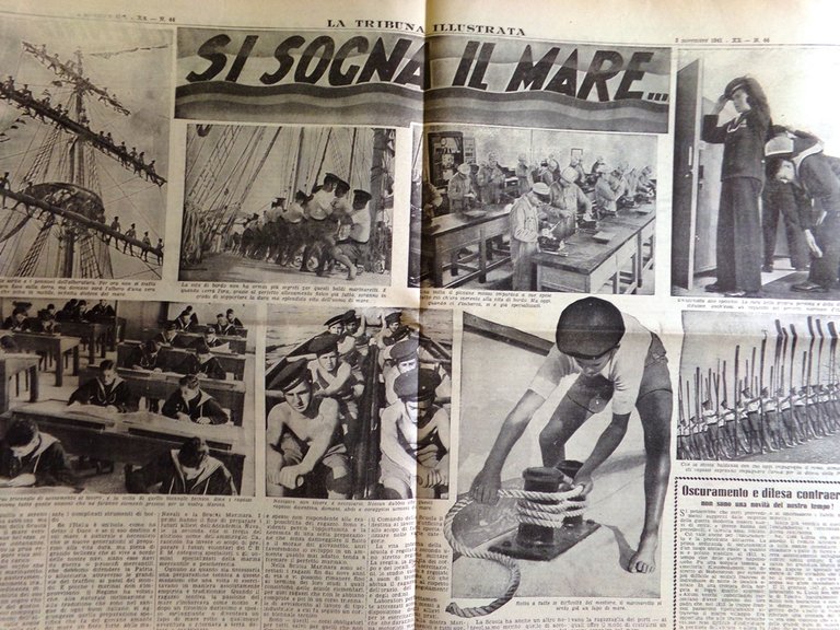 La Tribuna Illustrata 2 Novembre 1941 WW2 Donez Russia Donne …