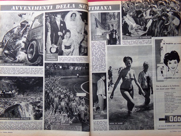 La Tribuna Illustrata 2 Ottobre 1960 Sirikit Baldovino Rivera Unesco … | Immagine Gallery 4