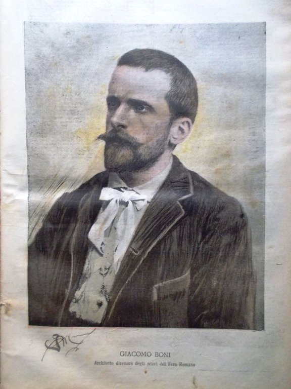 La Tribuna Illustrata 20 Aprile 1902 Musolino in Carcere Yacco …