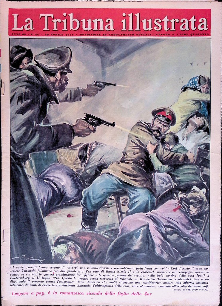 La Tribuna Illustrata 20 Aprile 1958 figlia Romanoff dottor Jekyll …