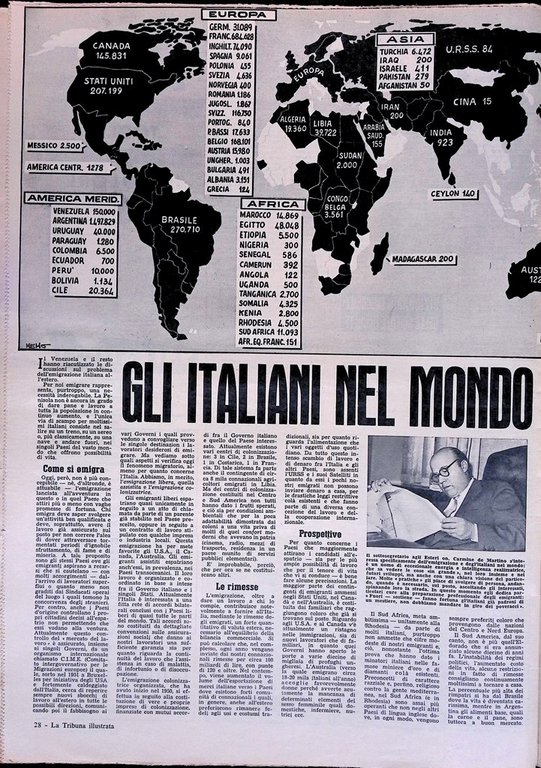 La Tribuna Illustrata 20 Aprile 1958 figlia Romanoff dottor Jekyll …