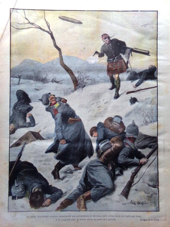 La Tribuna Illustrata 20 Dicembre 1914 WW1 Von Bulow Bobrinsky …