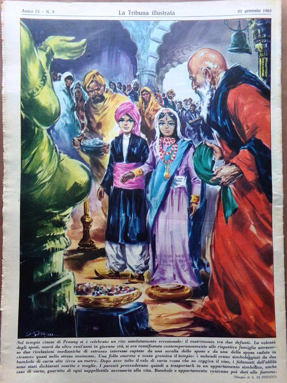 La Tribuna Illustrata 20 Gennaio 1963 Sheppard Dick Powell Rod …