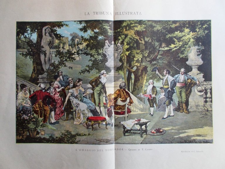 La Tribuna Illustrata 20 Luglio 1890 Principe Napoli Bracciano Casati …