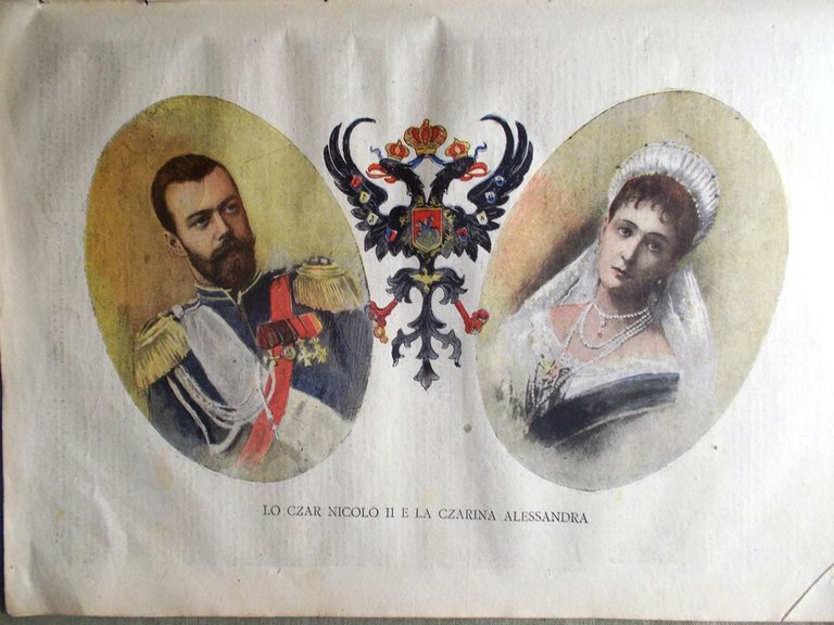 La Tribuna Illustrata 20 Luglio 1902 Russia Peterhof Romanov Castelli …