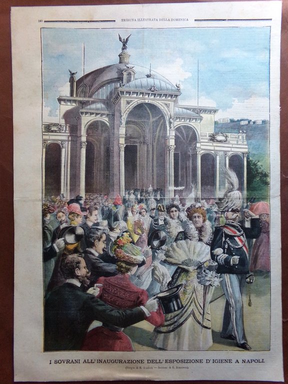 La Tribuna Illustrata 20 Maggio 1900 Attilio Luzzatto Francesco Giuseppe …