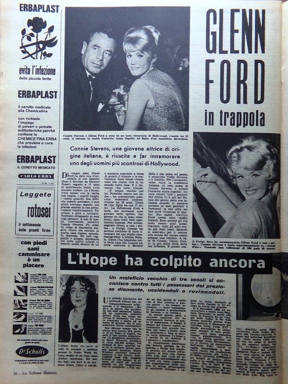 La Tribuna Illustrata 20 Maggio 1962 Segni Sofia Grecia Concilio …