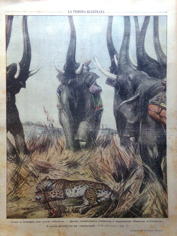 La Tribuna Illustrata 20 Marzo 1927 Volta Materassi Yoshihito Canottaggio …