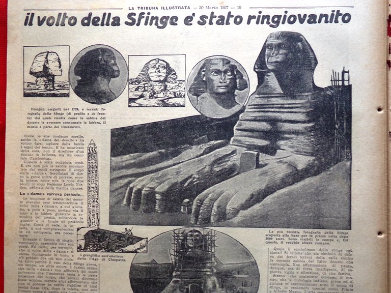 La Tribuna Illustrata 20 Marzo 1927 Volta Materassi Yoshihito Canottaggio …