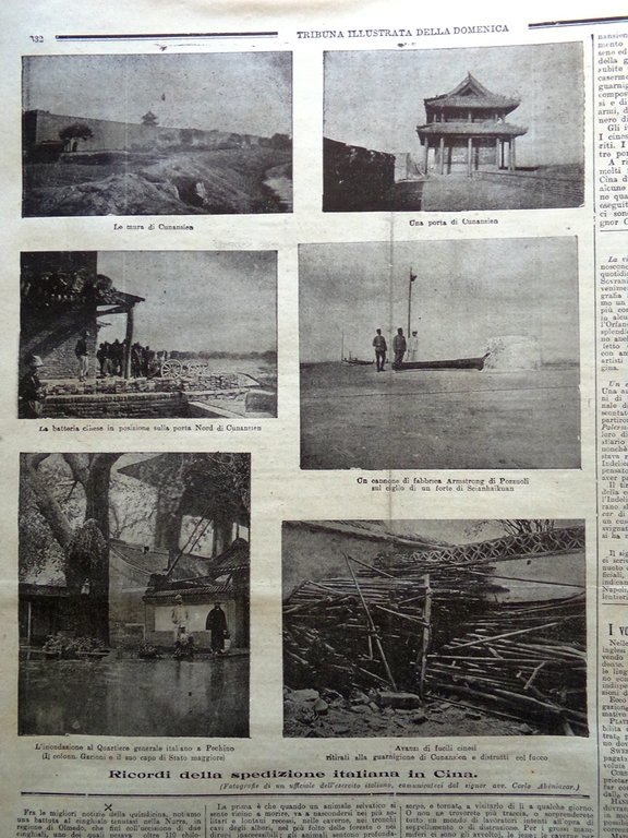 La Tribuna Illustrata 20 Ottobre 1901 Sovrani Ofranotrofio Milano Ricordi …