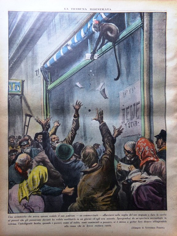 La Tribuna Illustrata 21 Agosto 1938 Oland Bombe Ciclismo Crociate …