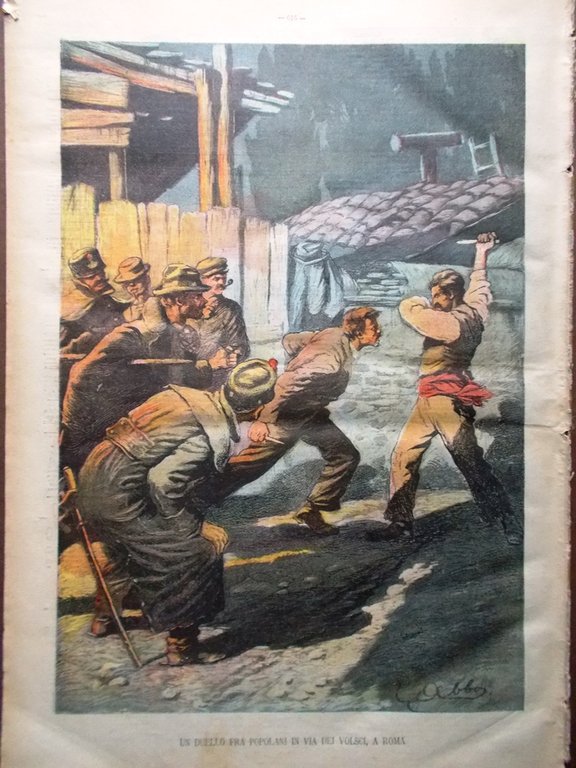 La Tribuna Illustrata 21 Dicembre 1902 Barbarie in Manicomio Puccini …