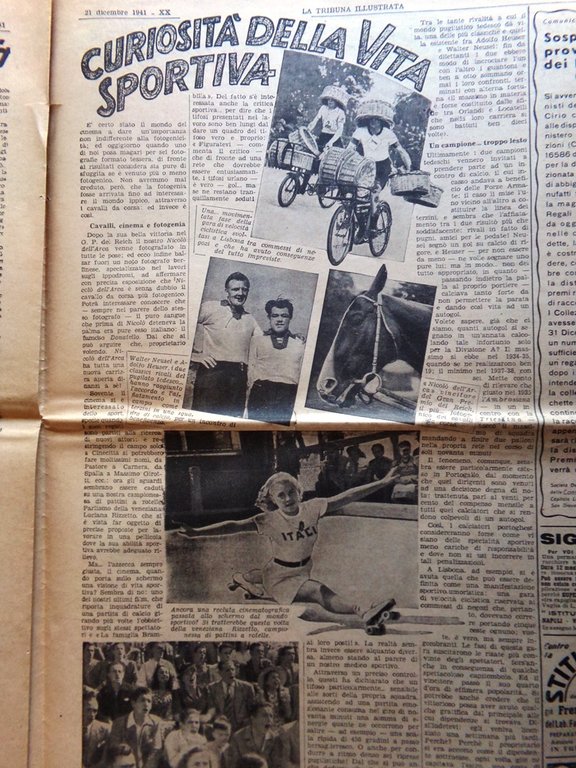 La Tribuna Illustrata 21 Dicembre 1941 WW2 Guerra nel Pacifico …