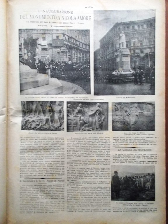 La Tribuna Illustrata 21 Febbraio 1904 Donna Cava Tirreni Labriola …