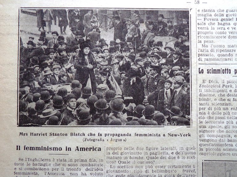 La Tribuna Illustrata 21 Gennaio 1912 Mario Rapisardi Sanremo Vittoria …
