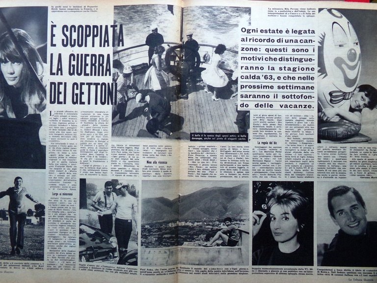 La Tribuna Illustrata 21 Luglio 1963 Autostrada Sole Rodriguez Nekrassov …