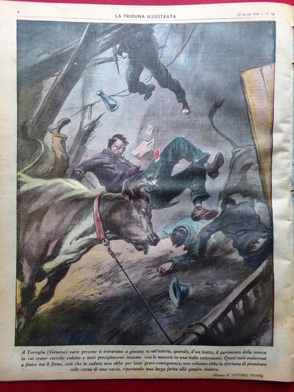 La Tribuna Illustrata 21 Marzo 1948 Calze Eva Braun Sam … | Immagine Gallery 3