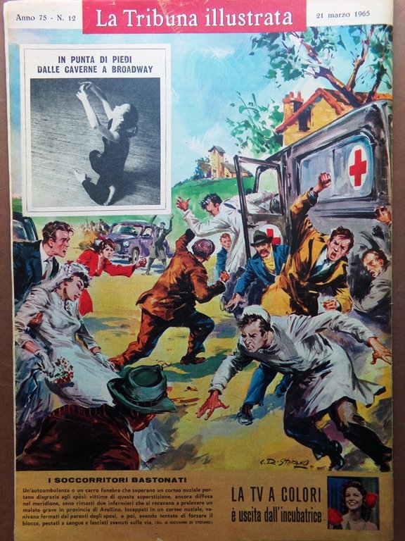 La Tribuna Illustrata 21 Marzo 1965 Johnson Adozione Wayne Eurofestival …