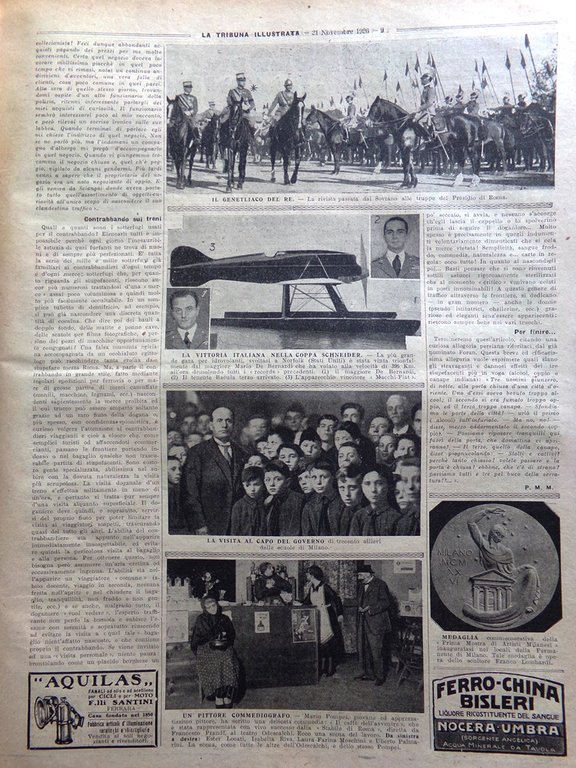 La Tribuna Illustrata 21 Novembre 1926 Maori Coppa Schneider De … | Immagine Gallery 4
