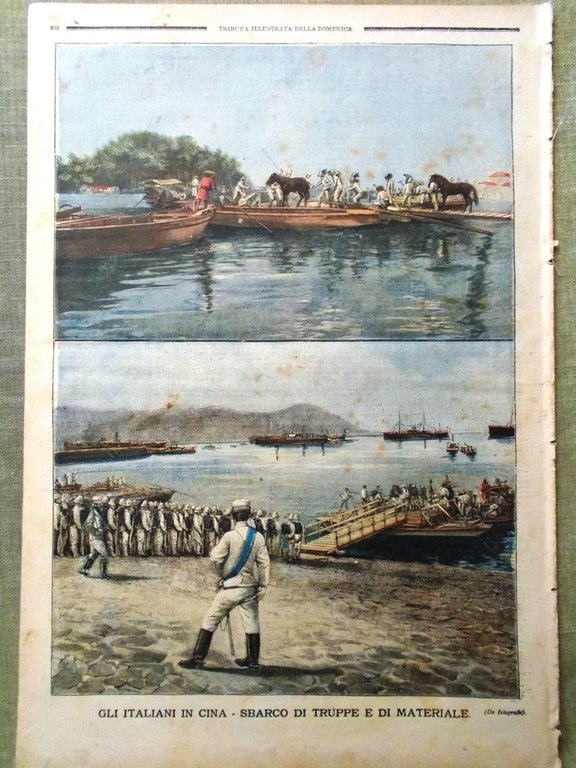 La Tribuna Illustrata 21 Ottobre 1900 Hombur Studi Malaria Castel …