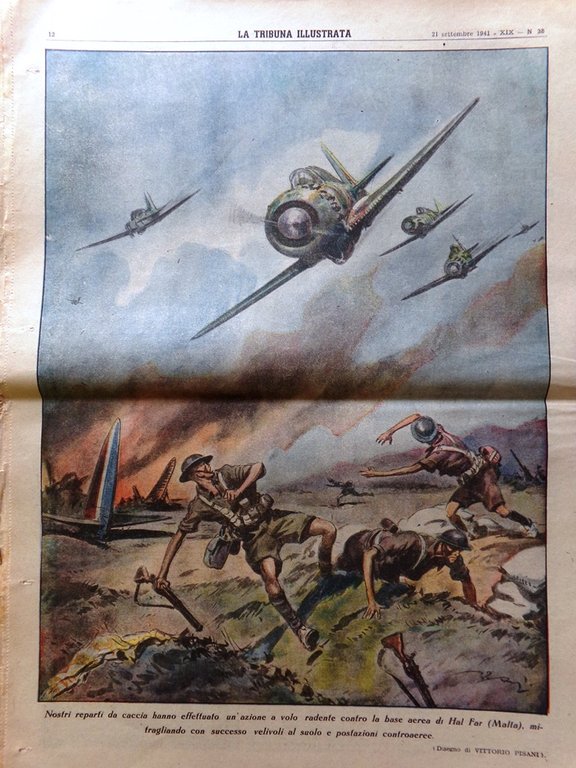 La Tribuna Illustrata 21 Settembre 1941 WW2 Pietroburgo Battiloro Mostra …