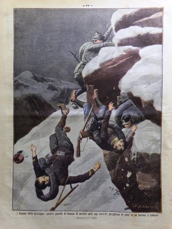 La Tribuna Illustrata 22 Dicembre 1912 Villa Madama Scavi Pompei …