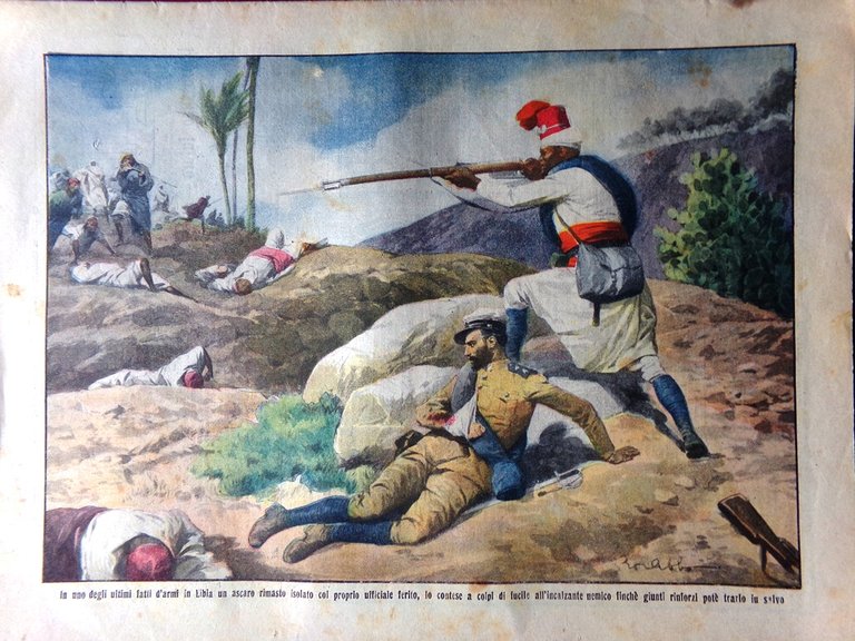 La Tribuna Illustrata 22 Febbraio 1914 Parmelin Uomini Preistorici Corrida … | Immagine Gallery 3