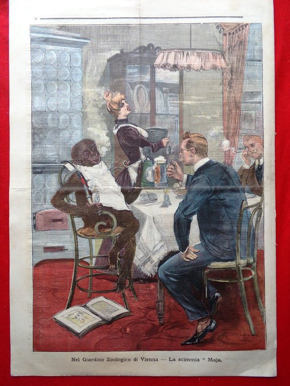 La Tribuna Illustrata 22 Gennaio 1899 Makonnen Nave Urania Quesnay …