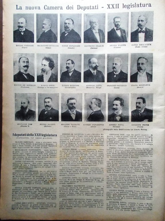 La Tribuna Illustrata 22 Gennaio 1905 Port Arthur Coltano Marmore …