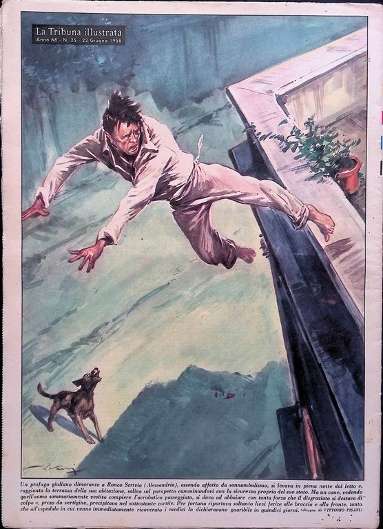 La Tribuna Illustrata 22 Giugno 1958 Civitavecchia Alberto Sordi Alice …