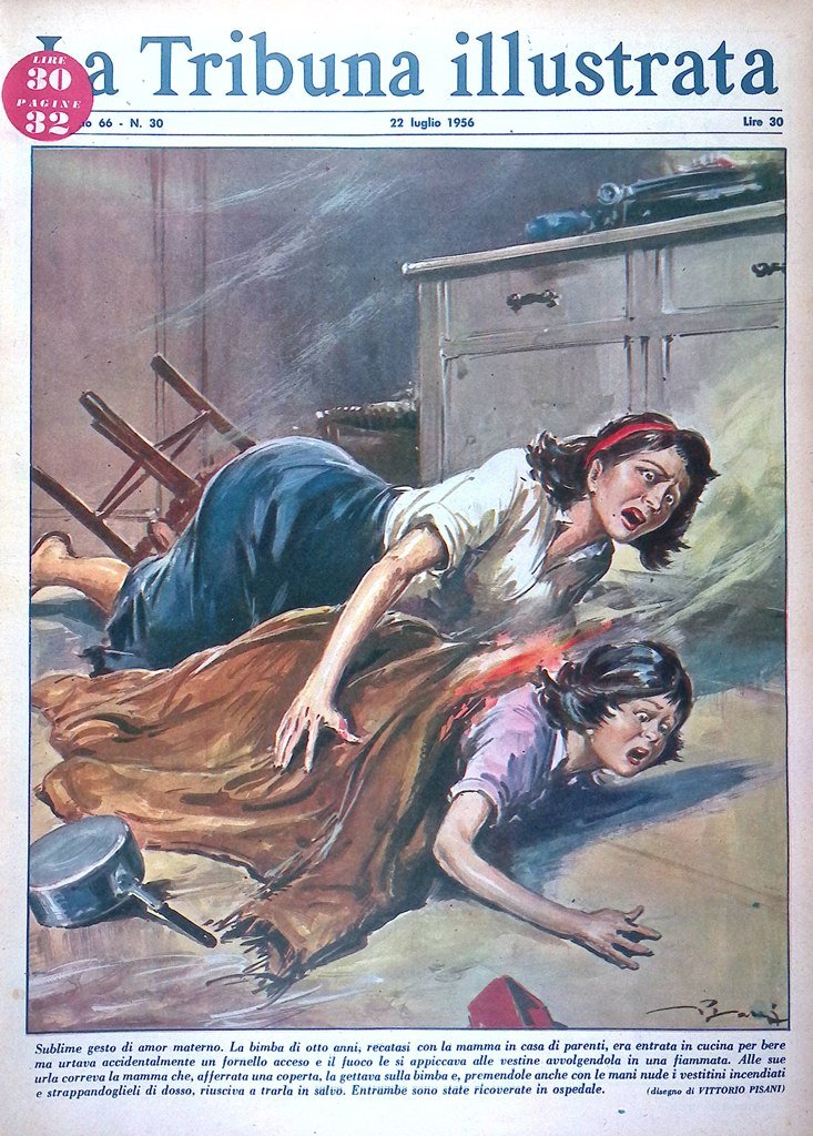 La Tribuna Illustrata 22 Luglio 1956 Tibet Cina Papini Diablada …