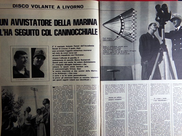 La Tribuna Illustrata 22 Ottobre 1967 Giallo Martigny Morte Gigi …