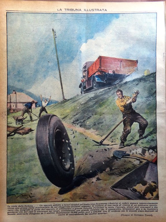 La Tribuna Illustrata 22 Settembre 1935 Malta Tifo Rimbaud Inghilterra …