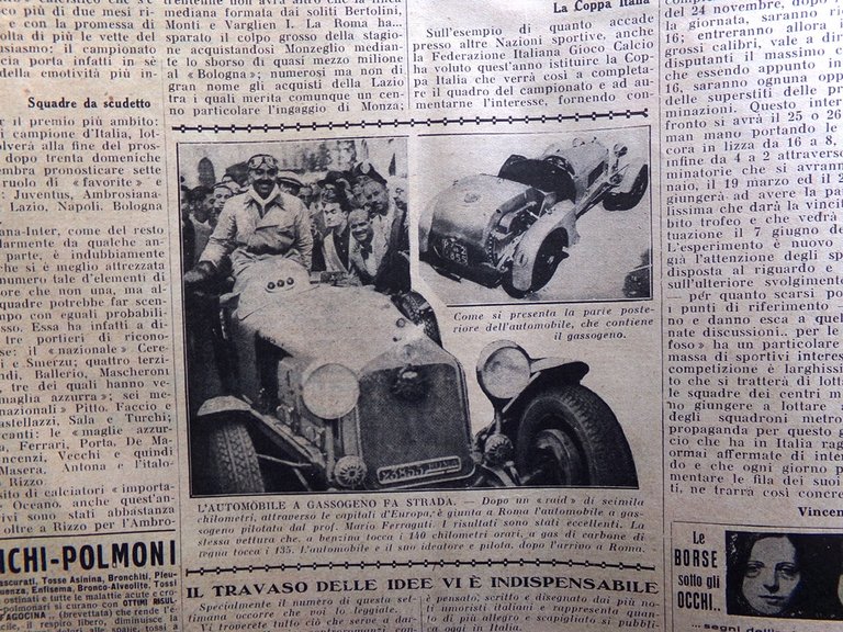 La Tribuna Illustrata 22 Settembre 1935 Malta Tifo Rimbaud Inghilterra …